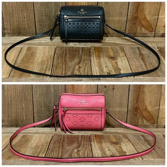 Kate Spade. 6 Piece Set: 2 Looloo Crossbody Bags with 2 Free Dust Bags & Scarfs. - Picture 9 of 16